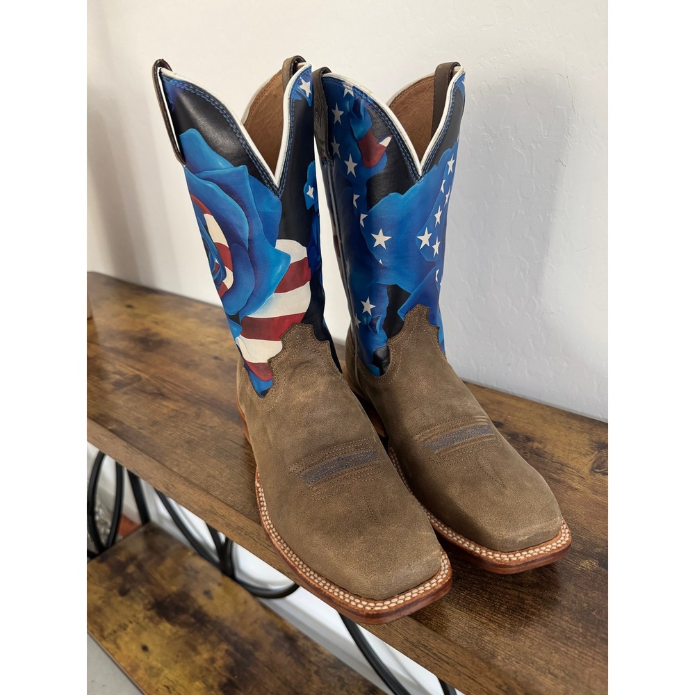 Twisted X Womens Olivia Bennet 11" Tech x Western Boots Square Toe 8.5 NWT